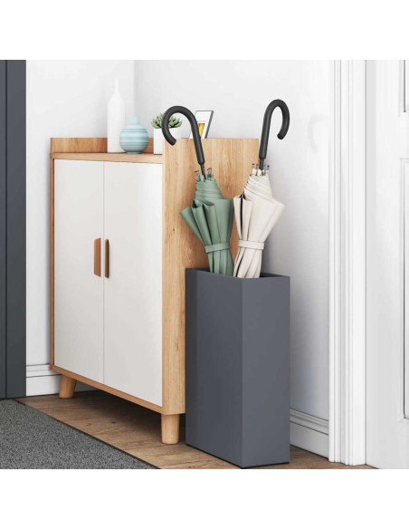 Supporto per Ombrellone Antracite 28 x 12 x 41 cm Acciaio