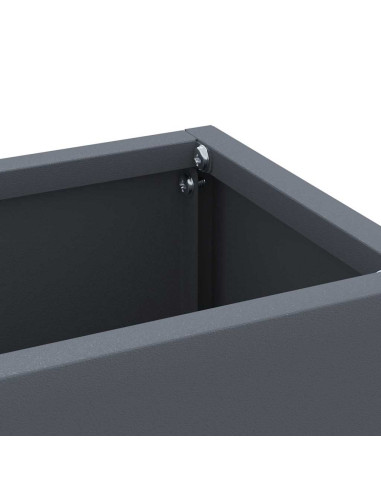 Supporto per Ombrellone Antracite 28 x 12 x 41 cm Acciaio