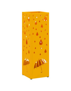 Supporto per Ombrellone Senape 15,5 x 15,5 x 49 cm Metallo 2