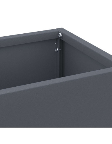 Supporto per Ombrellone Antracite 15,5 x 15,5 x 49 cm Metallo