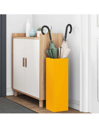 Supporto per Ombrellone Senape 15,5 x 15,5 x 49 cm Metallo