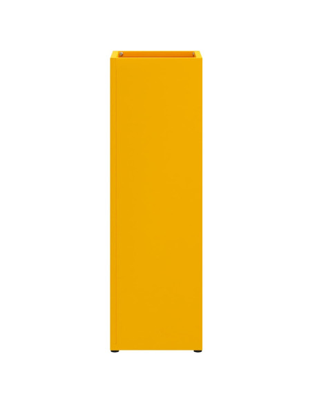 Supporto per Ombrellone Senape 15,5 x 15,5 x 49 cm Metallo