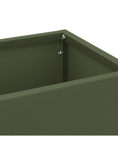 Supporto per Ombrellone Oliva 15,5 x 15,5 x 49 cm Metallo
