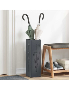 Supporto per Ombrellone Antracite 15,5 x 15,5 x 49 cm Metallo