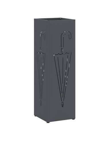 Supporto per Ombrellone Antracite 15,5 x 15,5 x 49 cm Metallo