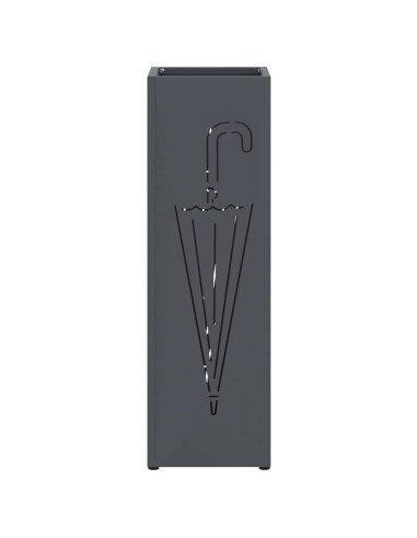Supporto per Ombrellone Antracite 15,5 x 15,5 x 49 cm Metallo