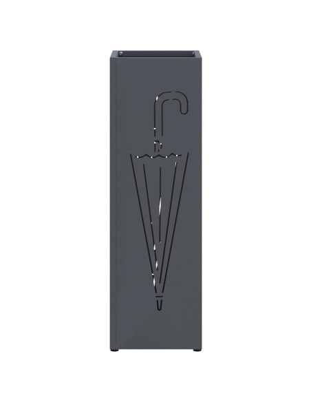 Supporto per Ombrellone Antracite 15,5 x 15,5 x 49 cm Metallo