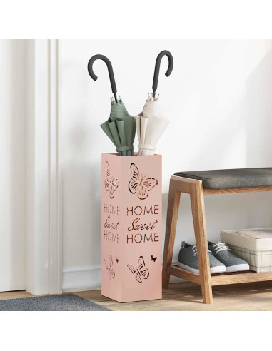 Supporto per Ombrellone Rosa 15,5 x 15,5 x 49 cm Metallo