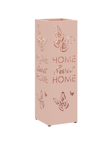 Supporto per Ombrellone Rosa 15,5 x 15,5 x 49 cm Metallo