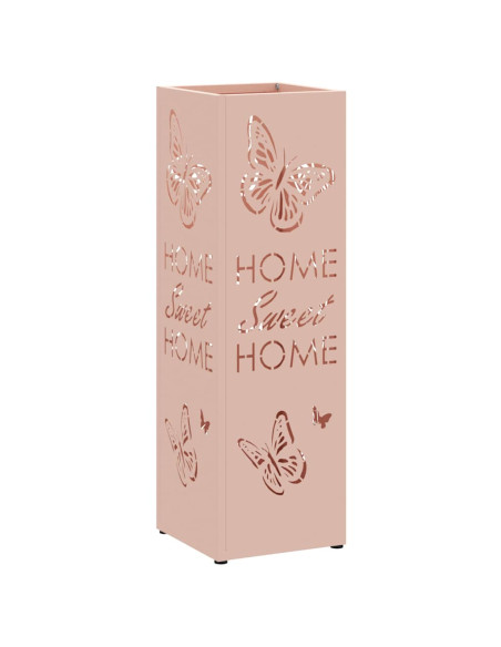 Supporto per Ombrellone Rosa 15,5 x 15,5 x 49 cm Metallo