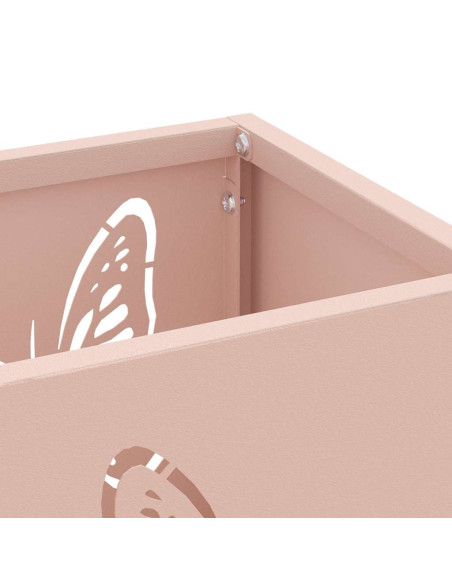 Supporto per Ombrellone Rosa 15,5 x 15,5 x 49 cm Metallo