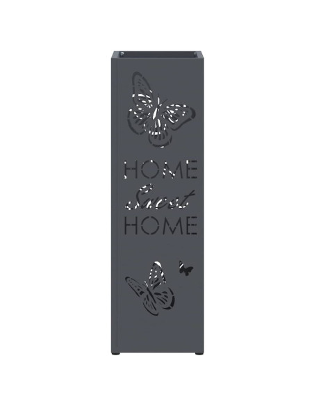 Supporto per Ombrellone Antracite 15,5 x 15,5 x 49 cm Metallo