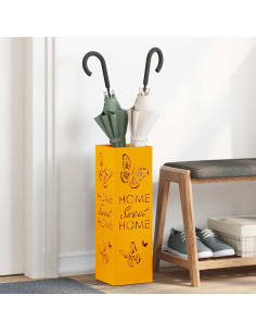 Supporto per Ombrellone Senape 15,5 x 15,5 x 49 cm Metallo
