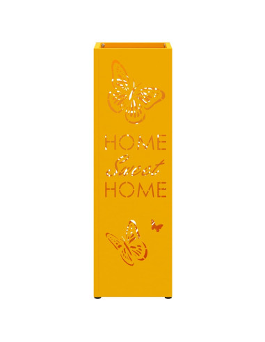 Supporto per Ombrellone Senape 15,5 x 15,5 x 49 cm Metallo