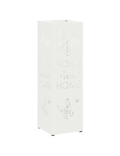 Supporto per Ombrellone Bianco 15,5 x 15,5 x 49 cm Metallo 2