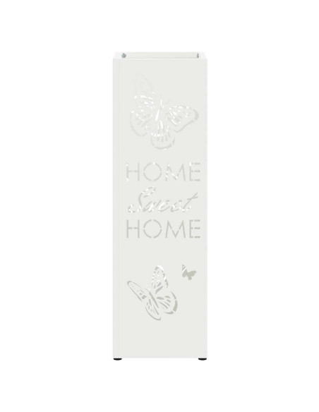 Supporto per Ombrellone Bianco 15,5 x 15,5 x 49 cm Metallo