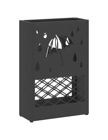Supporto per Ombrellone Nero 28 x 12 x 41 cm Acciaio
