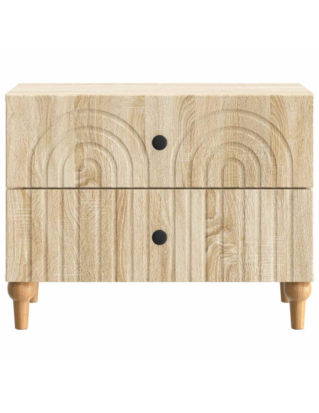 Armadio da Notte con cassetto Rovere Sonoma 62 x 34,5 x 48 cm