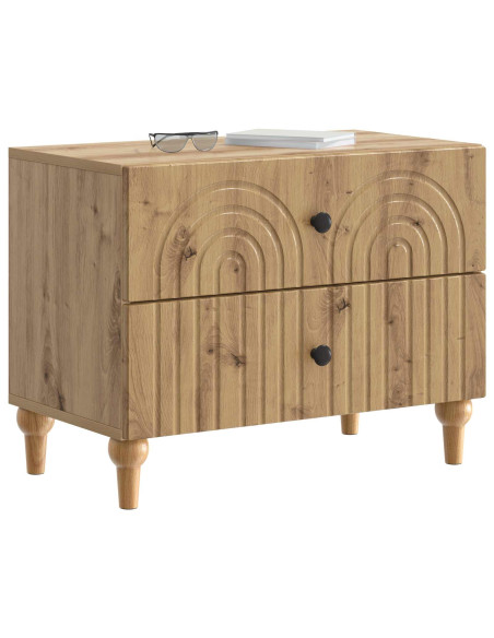 Armadio da Notte Rovere Artigianale 62 x 34,5 x 48 cm