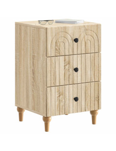 Armadio da Notte con cassetto Rovere Sonoma 43x 41 x 66,5 cm 2