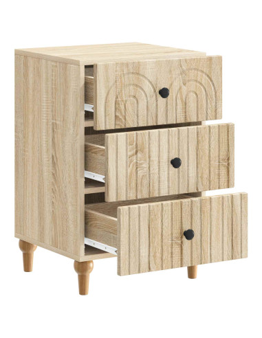 Armadio da Notte con cassetto Rovere Sonoma 43x 41 x 66,5 cm
