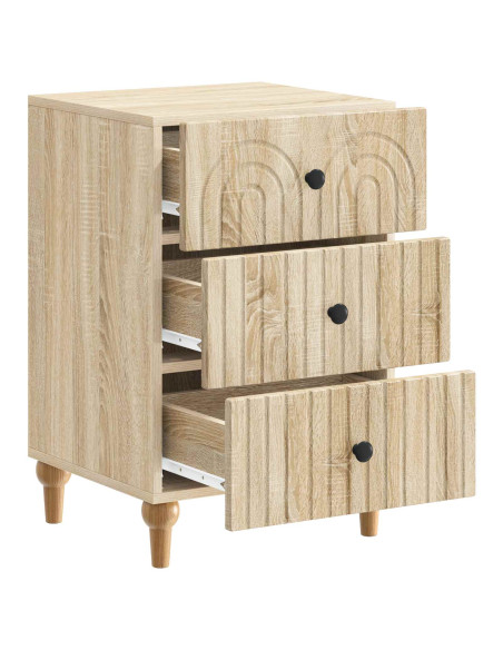 Armadio da Notte con cassetto Rovere Sonoma 43x 41 x 66,5 cm