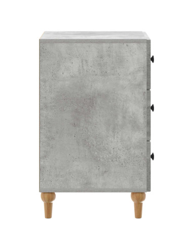 Armadio da Notte con cassetto Grigio Cemento 43x 41 x 66,5 cm