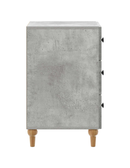 Armadio da Notte con cassetto Grigio Cemento 43x 41 x 66,5 cm
