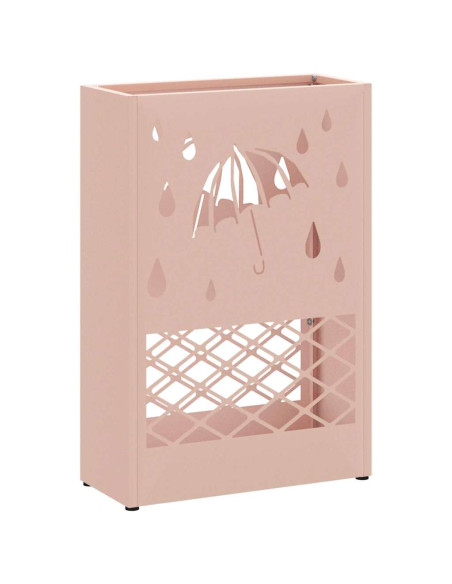 Supporto per Ombrellone Rosa 28 x 12 x 41 cm Acciaio