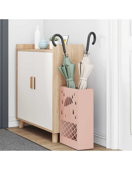 Supporto per Ombrellone Rosa 28 x 12 x 41 cm Acciaio