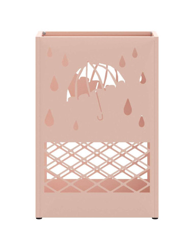 Supporto per Ombrellone Rosa 28 x 12 x 41 cm Acciaio