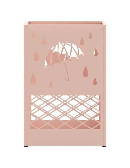 Supporto per Ombrellone Rosa 28 x 12 x 41 cm Acciaio
