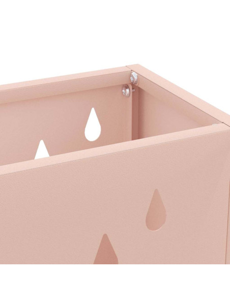 Supporto per Ombrellone Rosa 28 x 12 x 41 cm Acciaio