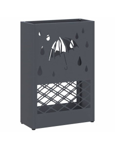 Supporto per Ombrellone Antracite 28 x 12 x 41 cm Acciaio 2