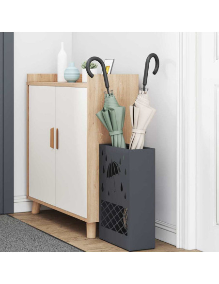 Supporto per Ombrellone Antracite 28 x 12 x 41 cm Acciaio