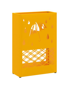 Supporto per Ombrellone giallo senape 28 x 12 x 41 cm Acciaio 2