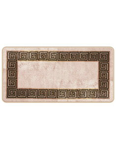 Runner Tappeto MARSA Nero 50 x 100 cm Poliestere e PVC 2