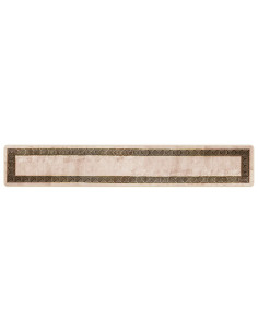 Runner Tappeto MARSA Nero 50 x 300 cm Poliestere e PVC 2