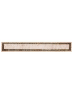 Runner Tappeto MARSA Nero 50 x 350 cm Poliestere e PVC 2
