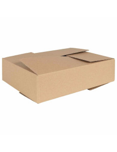 Scatola Pieghevole 50 pcs Naturale 40 x 30 x 10 cm Cartone