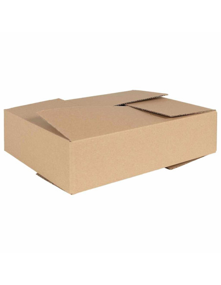 Scatola Pieghevole 50 pcs Naturale 40 x 30 x 10 cm Cartone