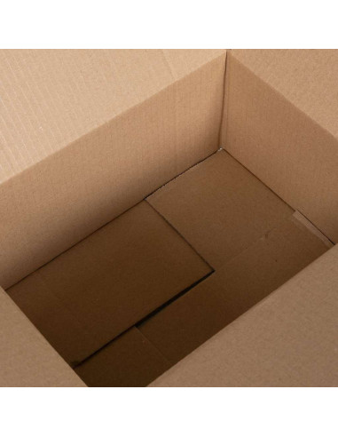 Scatola Pieghevole 50 pcs Naturale 30 x 21,5 x 14 cm Cartone