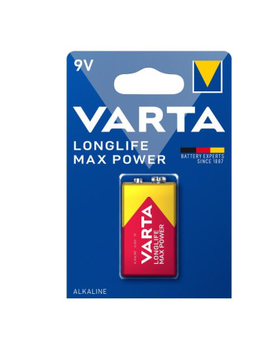 LONGLIFE MAX POWER ROSSA 9V
