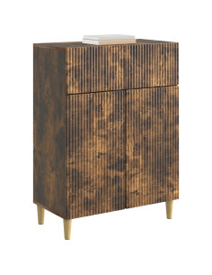 Credenza Rovere Fumo 66 x 34,5 x 90 cm Legno ingegnerizzato 2