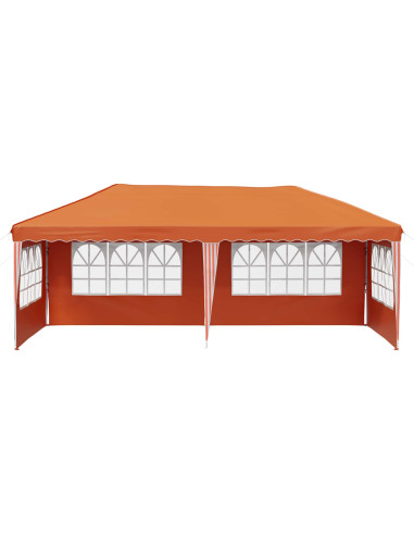Tenda per feste a pop-up 575 x 289 x 245 cm Arancione