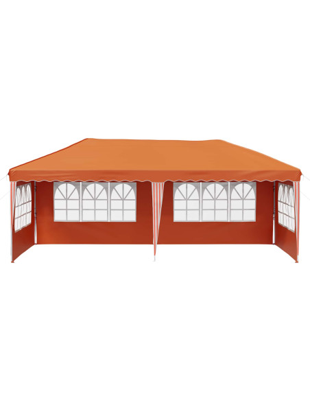 Tenda per feste a pop-up 575 x 289 x 245 cm Arancione