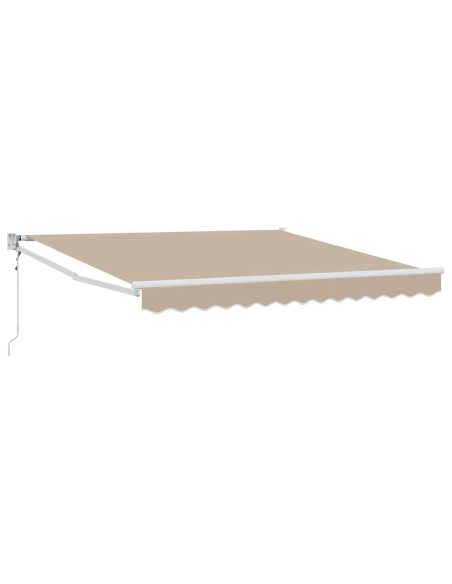 Tenda da Sole Beige 300 x 250 x 165 cm Poliestere