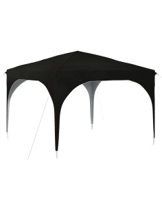 Tenda per feste a pop-up 290 x 290 x 245 cm Nero 2