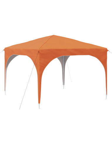 Tenda per feste a pop-up 290 x 290 x 245 cm Arancione