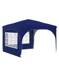 Tenda per feste a pop-up 290 x 290 x 245 cm Blu 2